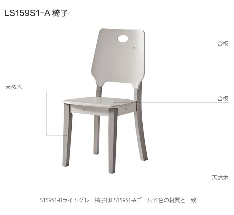 椅子の材質説明