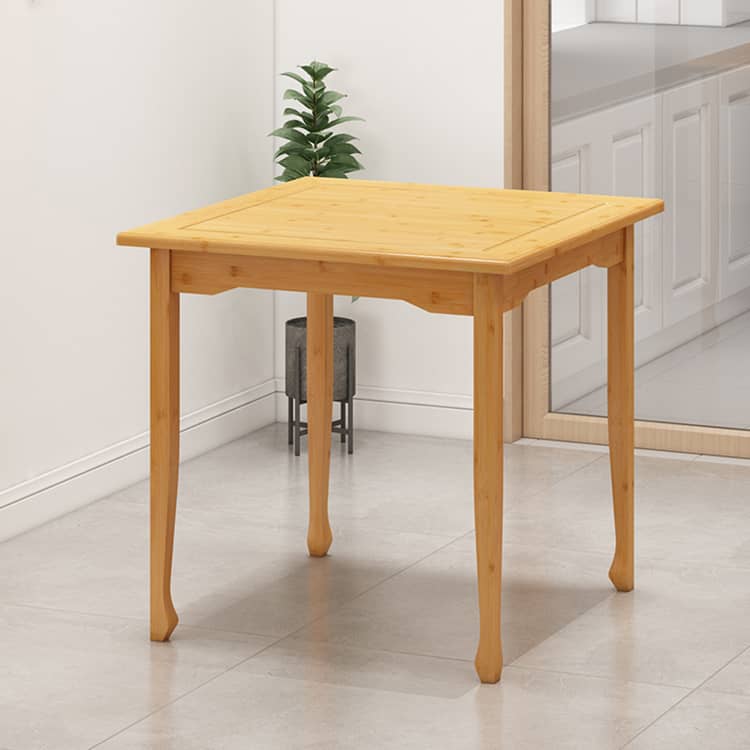 竹製テーブル